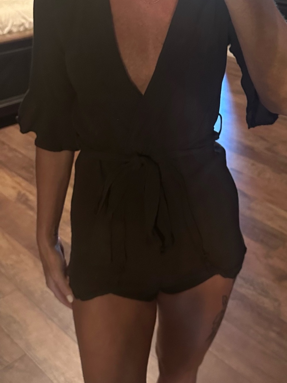 Lulu's Chocolate Brown Women's Romper